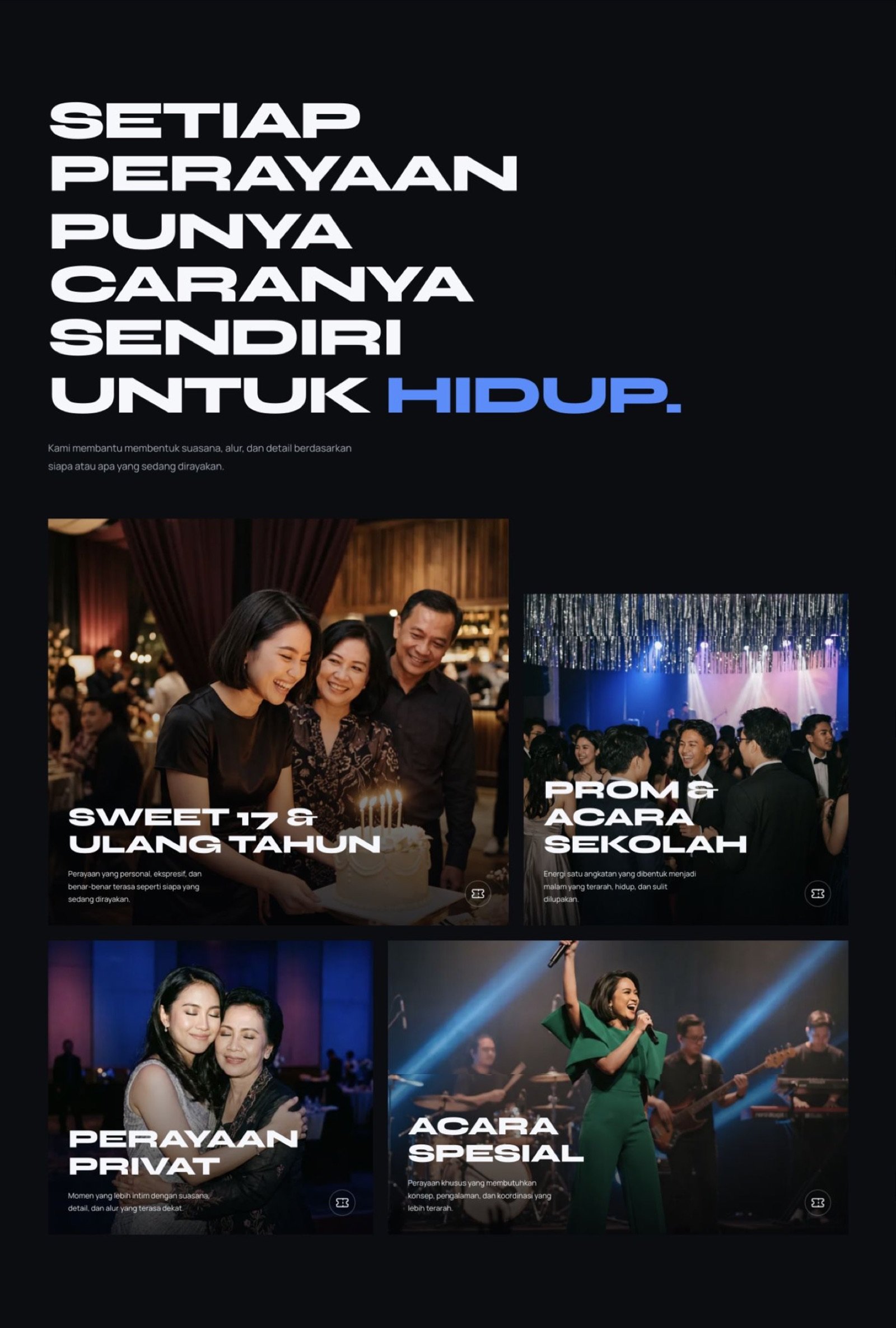 Good News EO: Kategori yang membawa pilihan ke form