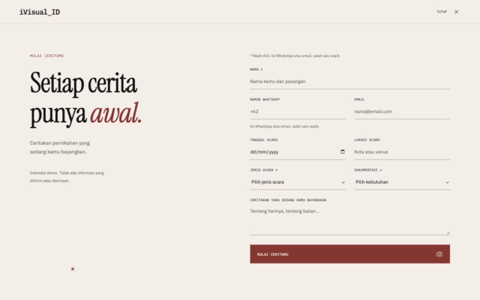 iVisual_ID: A light, honest inquiry